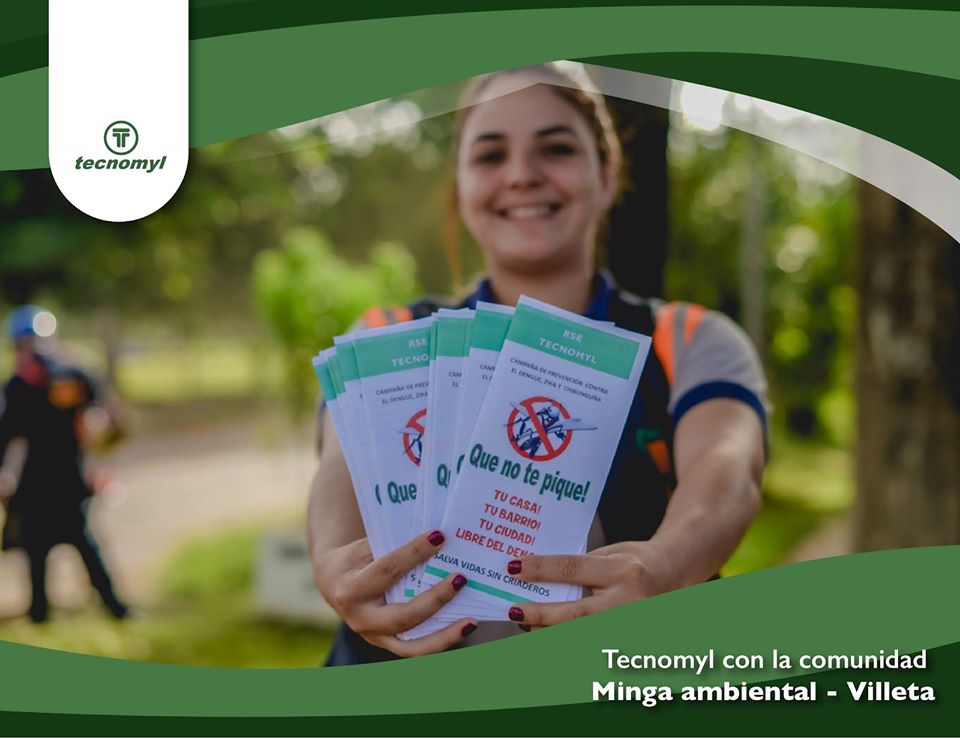 Jornada de Minga Ambiental con el fin de combatir el dengue en Villeta